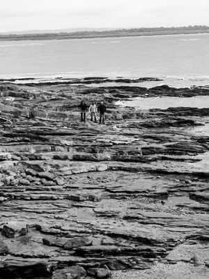 PEDRAS NO MAR DE MALAHIDE IRLANDA