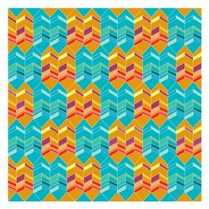 GEOMETRIC ART COLORFUL PATTERN