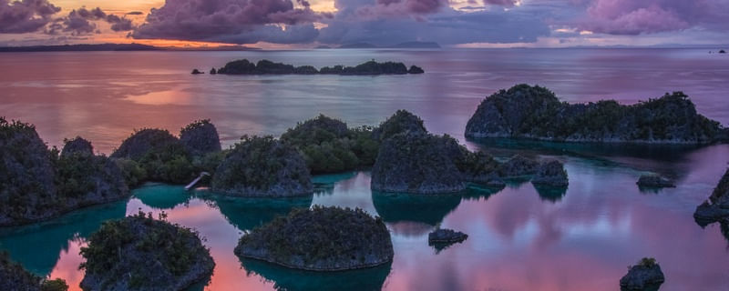 SUNRISE IN RAJA AMPAT