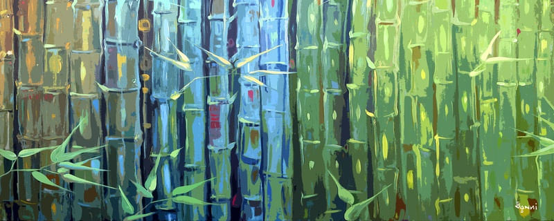 BAMBU EM TONS FRIOS IV