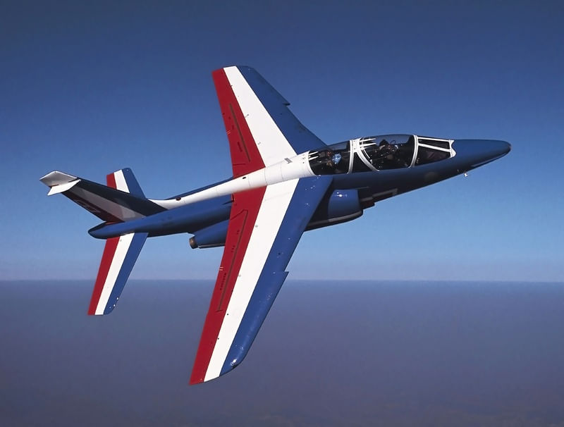 AVIÃO DA PATROUILLE DE FRANCE