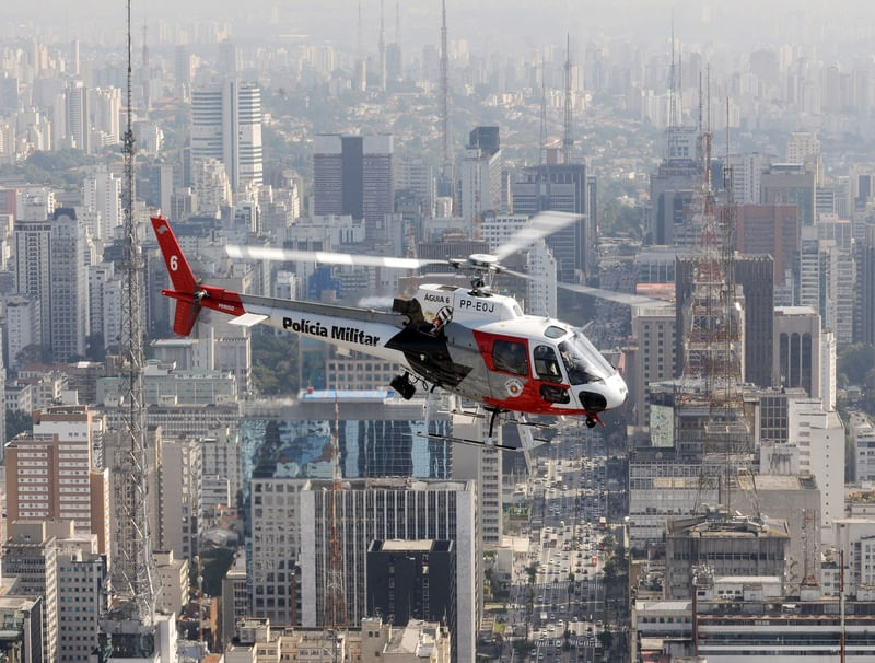 HELICOPTERO DA POLICIA MILITAR DE SÃO PAULO