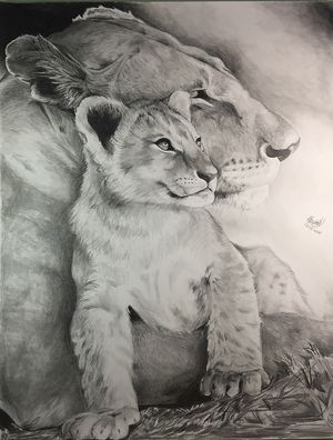 MÃE E FILHOTE