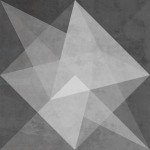 COMPOSIÇÃO DE FORMAS GEOMÉTRICAS - CINZA CLARO