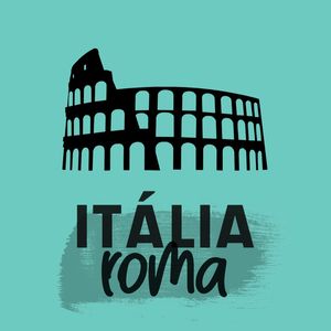 ITÁLIA ROMA COLISEU AZUL CIANO