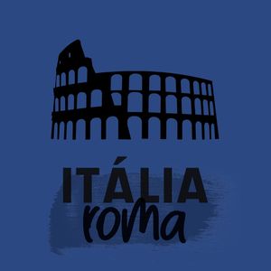 ITÁLIA ROMA COLISEU AZUL ANIL