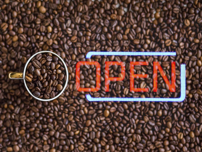 OPEN COFFEE!