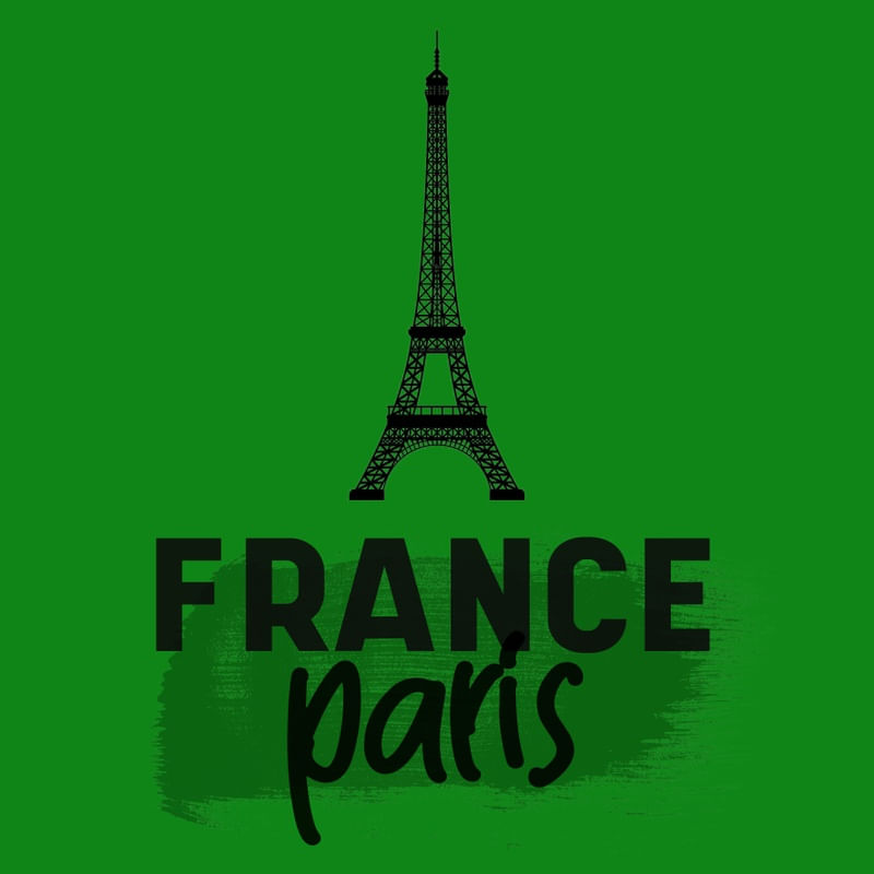 FRANCE PARIS EIFFEL VERDE