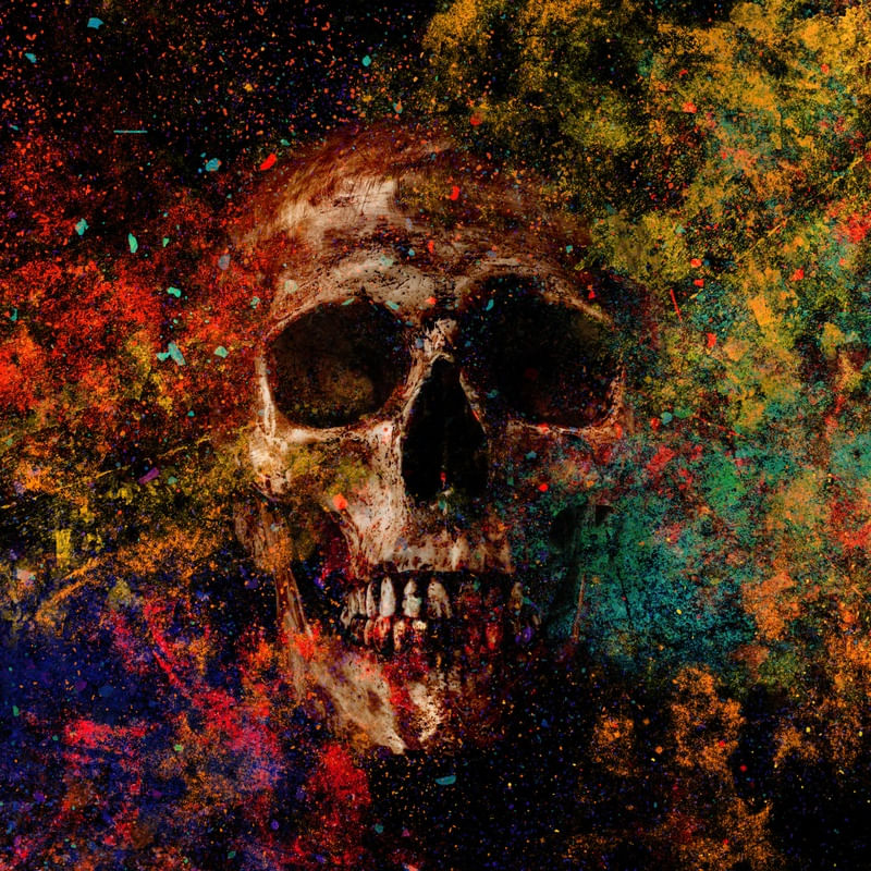 SKULL ART CAMOUFLAGE V
