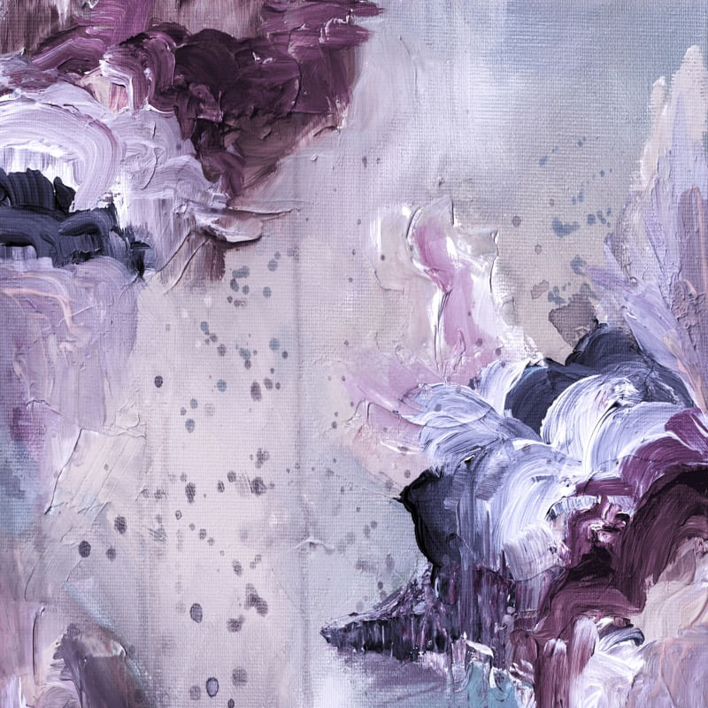 METAMORPHOSIS 7, FLORAIS ABSTRATO MODERNO PINTURA