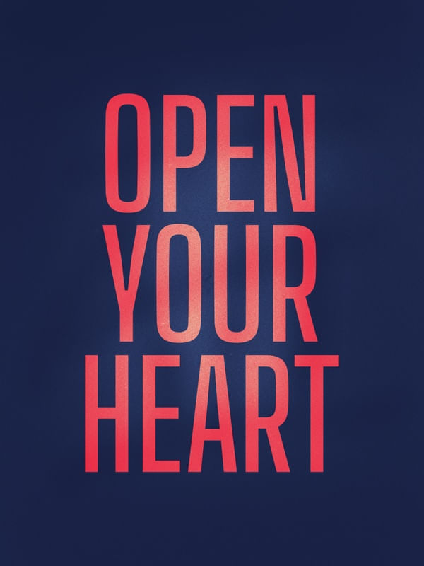 OPEN YOUR HEART - AZUL