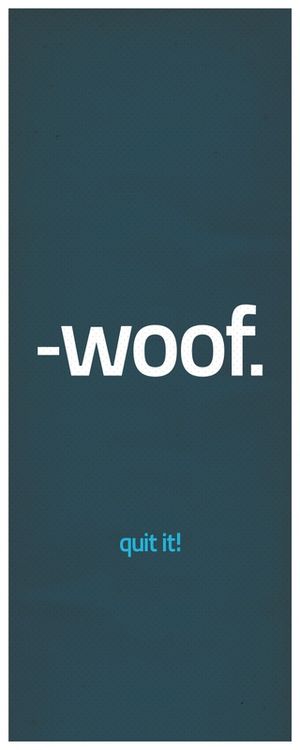 ONOMATOPÉIA - WOOF