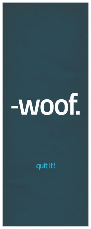 ONOMATOPÉIA - WOOF