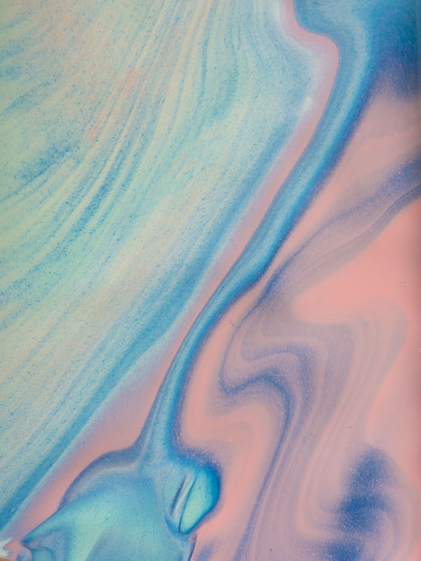 ACRILICO ROSA E AZUL IV