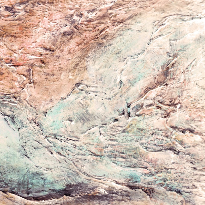 PASSAGE 5, DESERT SANDS DESERTO AREIA OCEANO MAR PRAIA ABSTRATO PINTURA