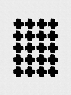 BLACK AND WHITE ABSTRACT III