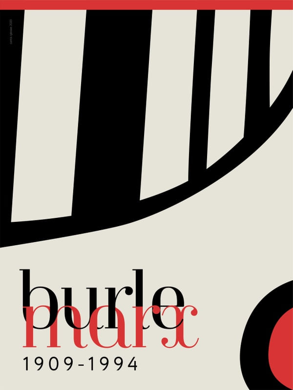 BURLE MARX COPA SÉRIE 1C - ARTE HOMENAGEM