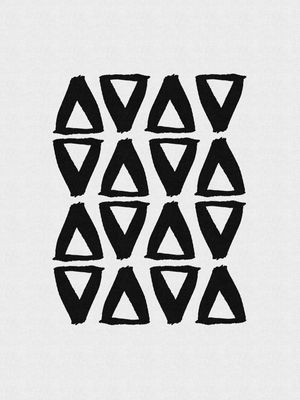 BLACK AND WHITE ABSTRACT II