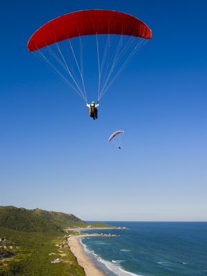 PARAPENTE NA MOLE, FLORIANÓPOLIS