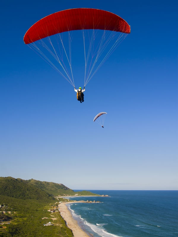 PARAPENTE NA MOLE, FLORIANÓPOLIS