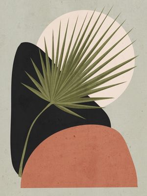 TROPICAL LEAF- ABSTRACT ART 5