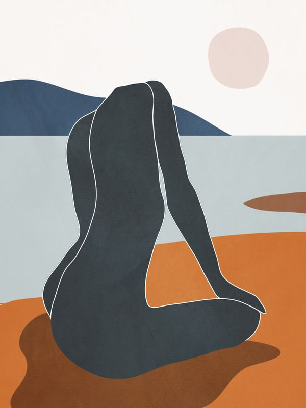 ABSTRACT ART NUDE 4