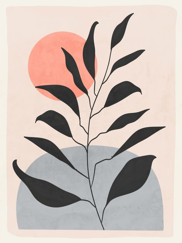 TROPICAL LEAF- ABSTRACT ART 16