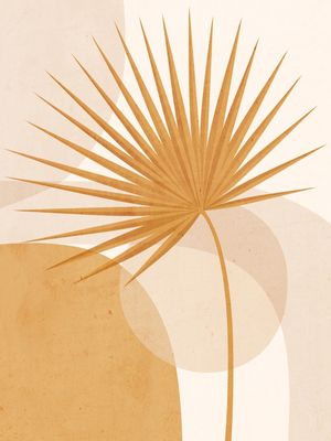 TROPICAL LEAF- ABSTRACT ART 22