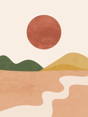 ABSTRACT ART LANDSCAPE 3