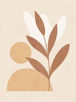 ABSTRACT MINIMAL -PLANT 12