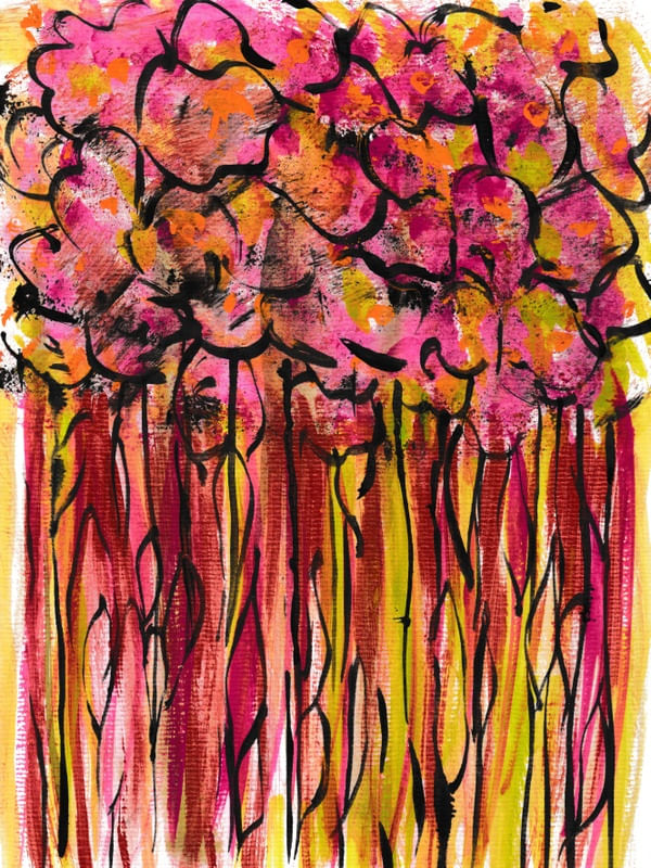 FLORAL GRAFITE