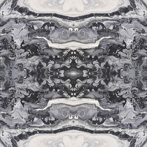 FLORAL PRETO E BRANCO - 03