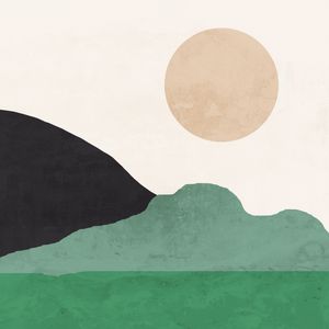 MINIMAL ABSTRACT ART LANDSCAPE 20
