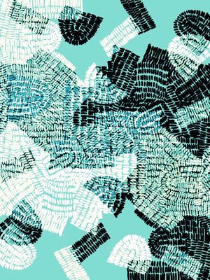 FEEDBACK 4, AGUA PRETO E BRANCO MODERNO GEOMETRICO ABSTRATO SKETCH