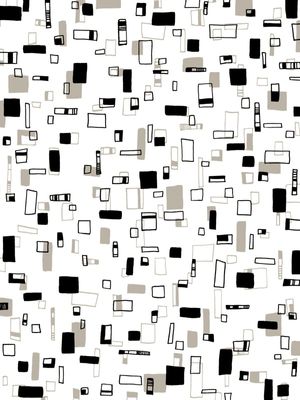 URBAN PLANNING 4, PRETO & BRANCO SEPIA ABSTRATO GEOMETRICO SKETCH
