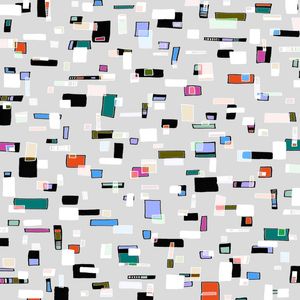 ELEMENTARY 2, GEOMETRICO MODERNO COLORIDO ABSTRATO