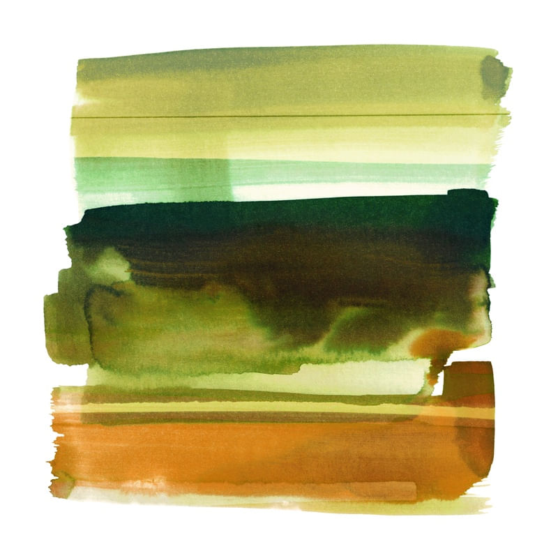 THE SHAPE OF COLOR 2, ABSTRATO COLORIDO AGUARELA MODERNO PINTURA