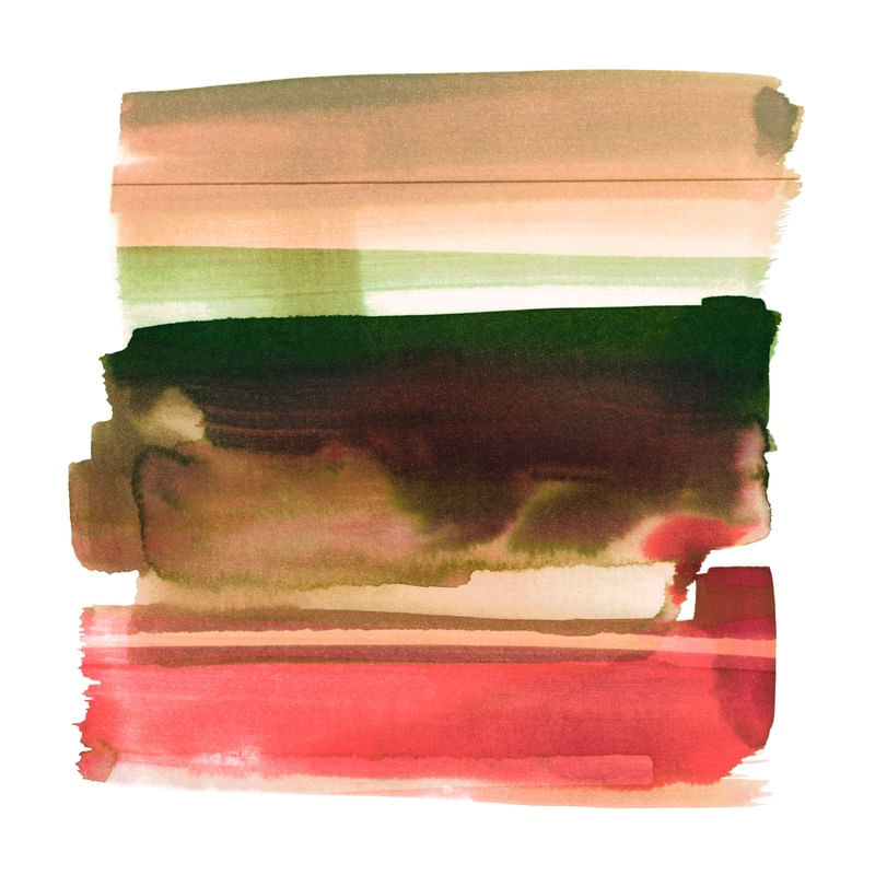 THE SHAPE OF COLOR 3, ABSTRATO COLORIDO AGUARELA MODERNO PINTURA