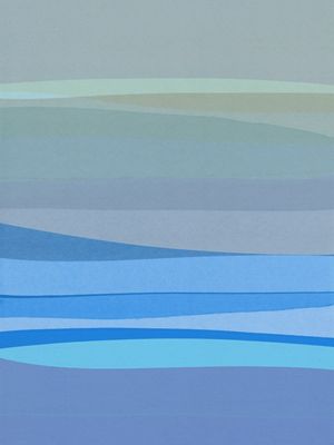 BLUE ABSTRACT I