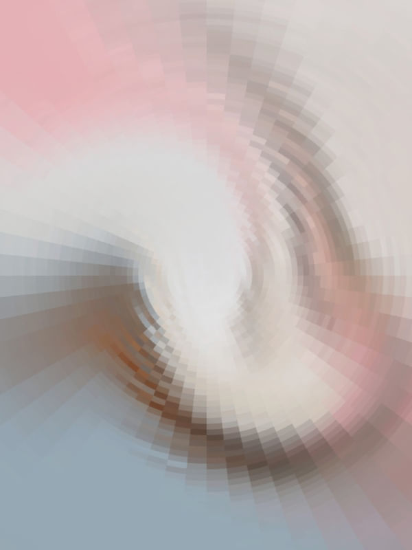 BLUE ROSÉ PIXELS