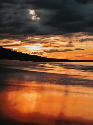 PLASTER SUNSET WALL