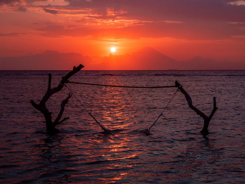 PÔR DO SOL EM BALI