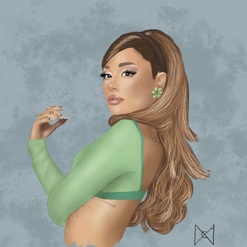 ARIANA GRANDE POR MEL COELHO