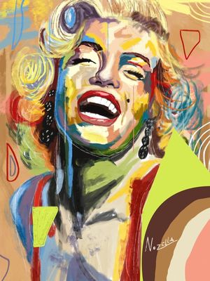 MARILYN MONROE ART