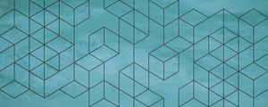 GEOMETRIC GAME ON GREEN TEXTURE
