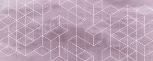 GEOMETRIC GAME ON PINK TEXTURE