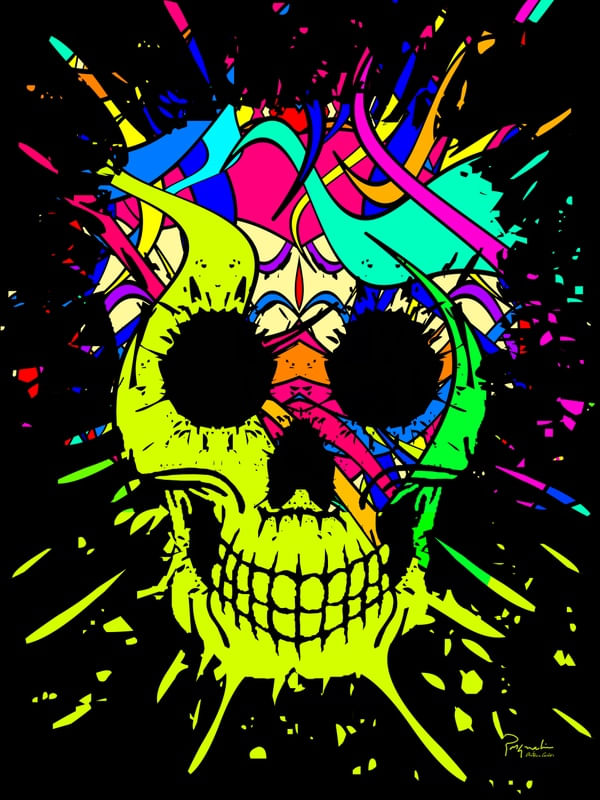 COLORFUL SKULL