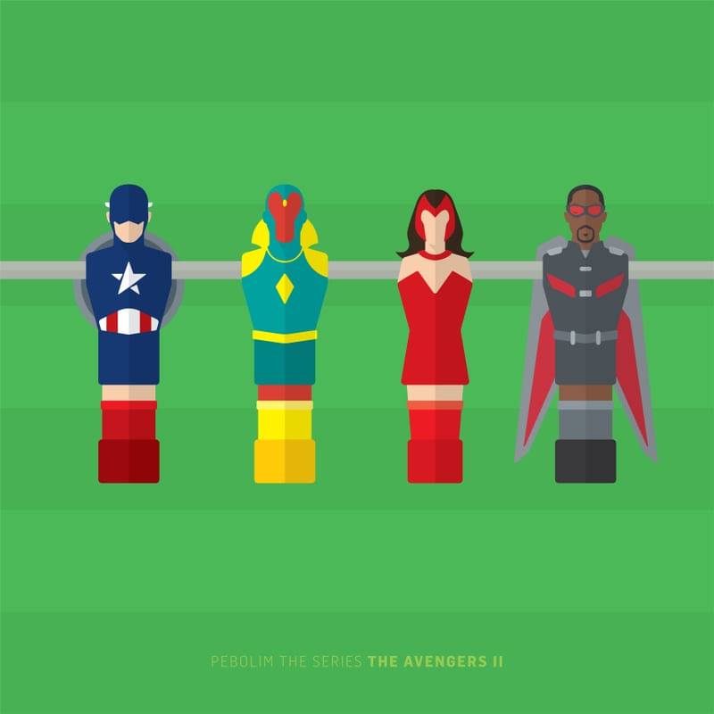 SÉRIE PEBOLIM - OS VINGADORES 02