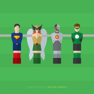 SÉRIE PEBOLIM - LIGA DA JUSTIÇA 02