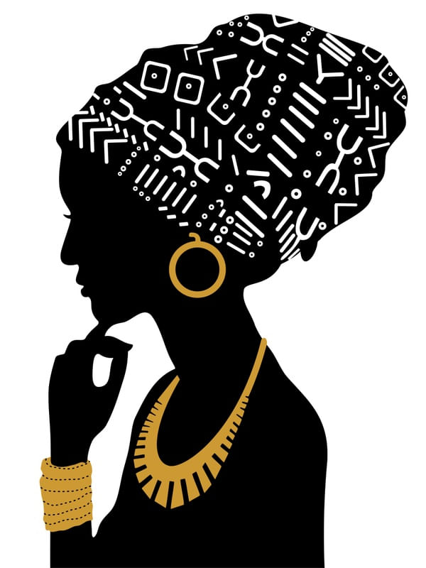 AFRICAN SILHOUETTE 02